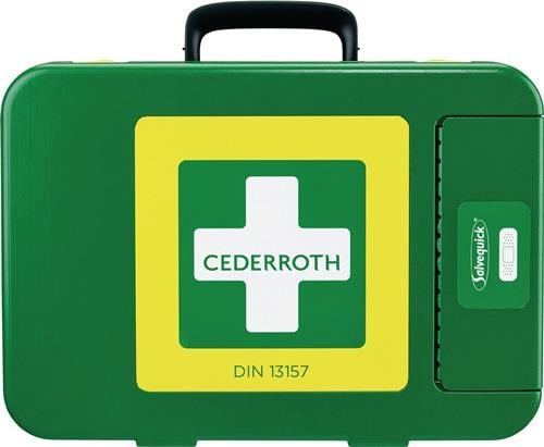 Cederroth Grün Erste Hilfe Set, Erste-Hilfe-Koffer Xl Din 13157 (Erste Hilfe Set Zubehör, First Aid Kit, Verbandskasten) - Image 3
