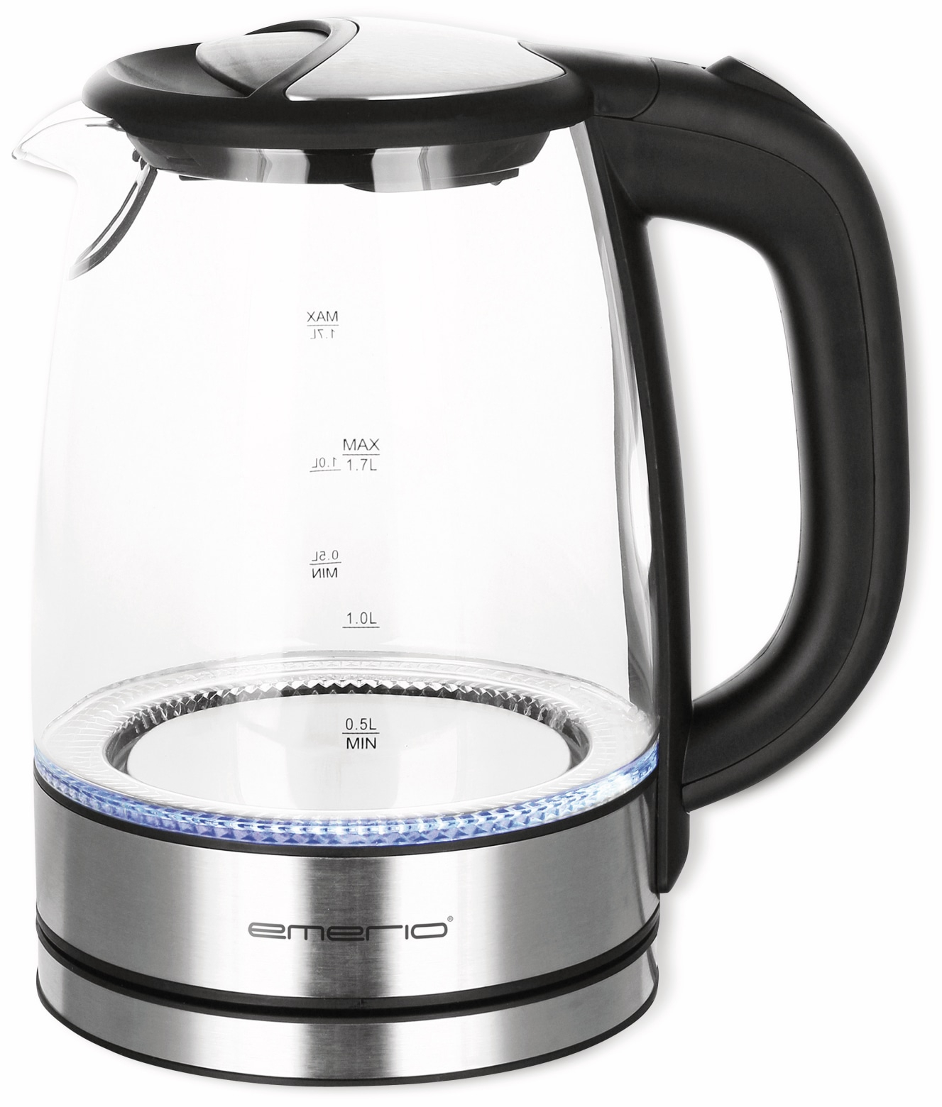 Emerio Schwarz Wasserkocher Wk-119988,1,7 L, 2200 Watt - Bild 5