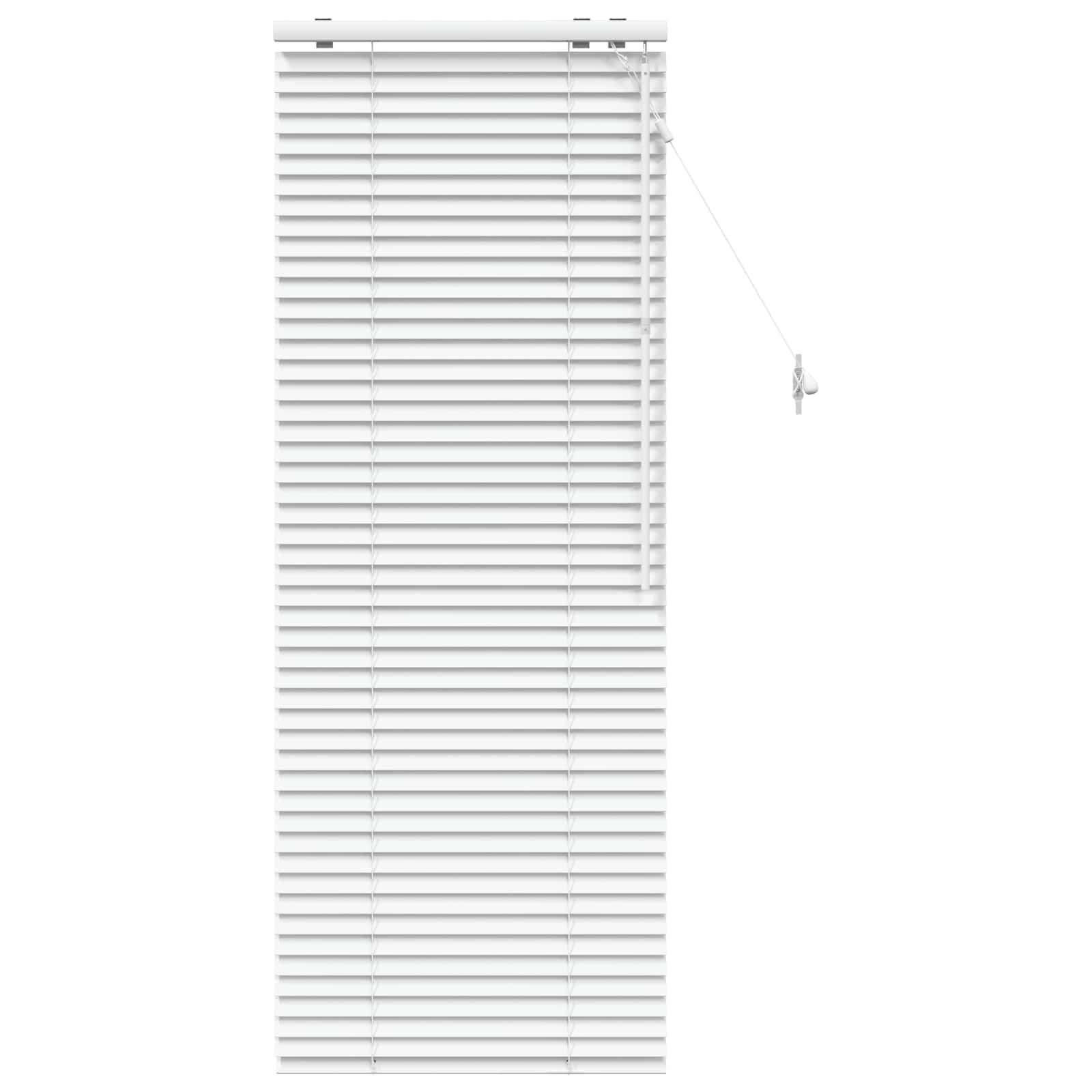 Vidaxl Weiß Venetian Blind White 65 X 160 Cm 35 Mm Solid Paulownia Wood