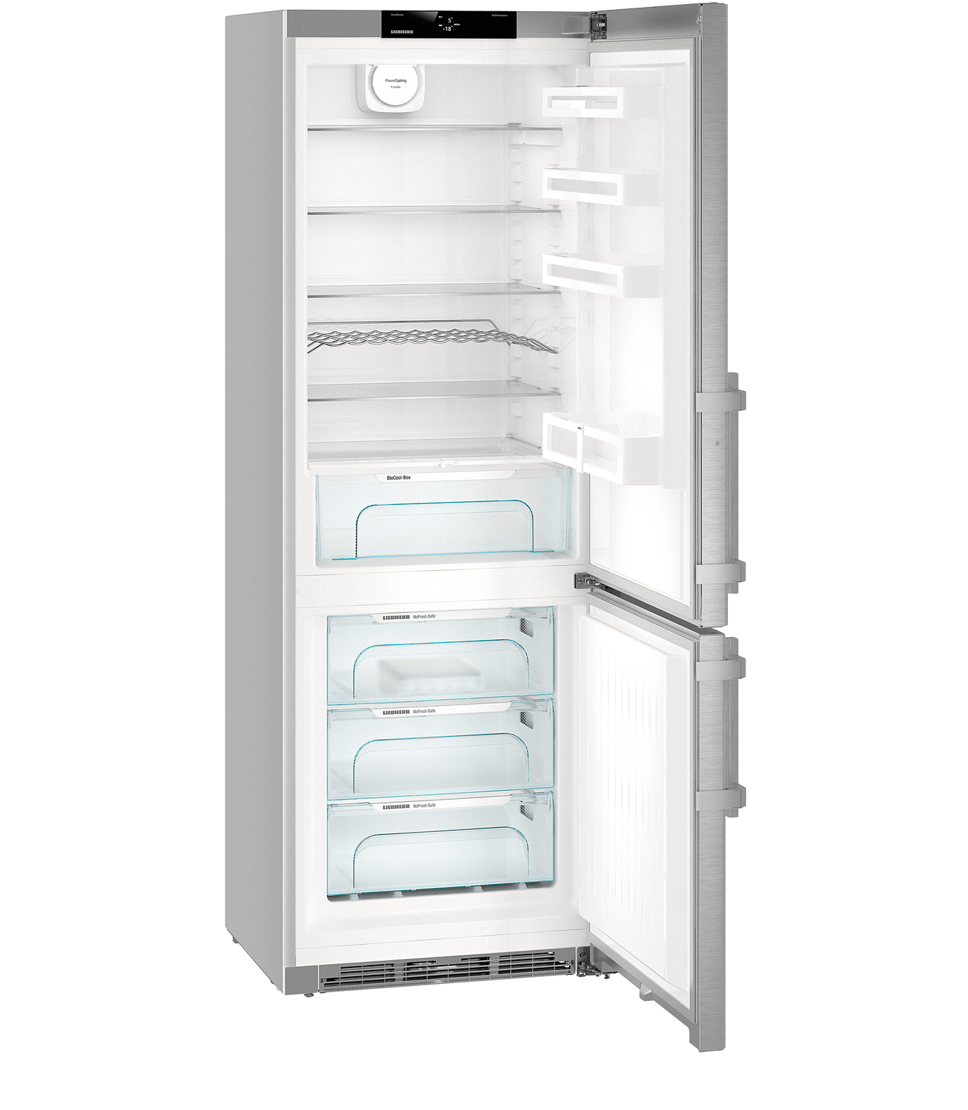 Liebherr Cnef 5735 - Frigorifero Combinato, Nofrost, Biocool, 411 Litri, Classe D (a+++)