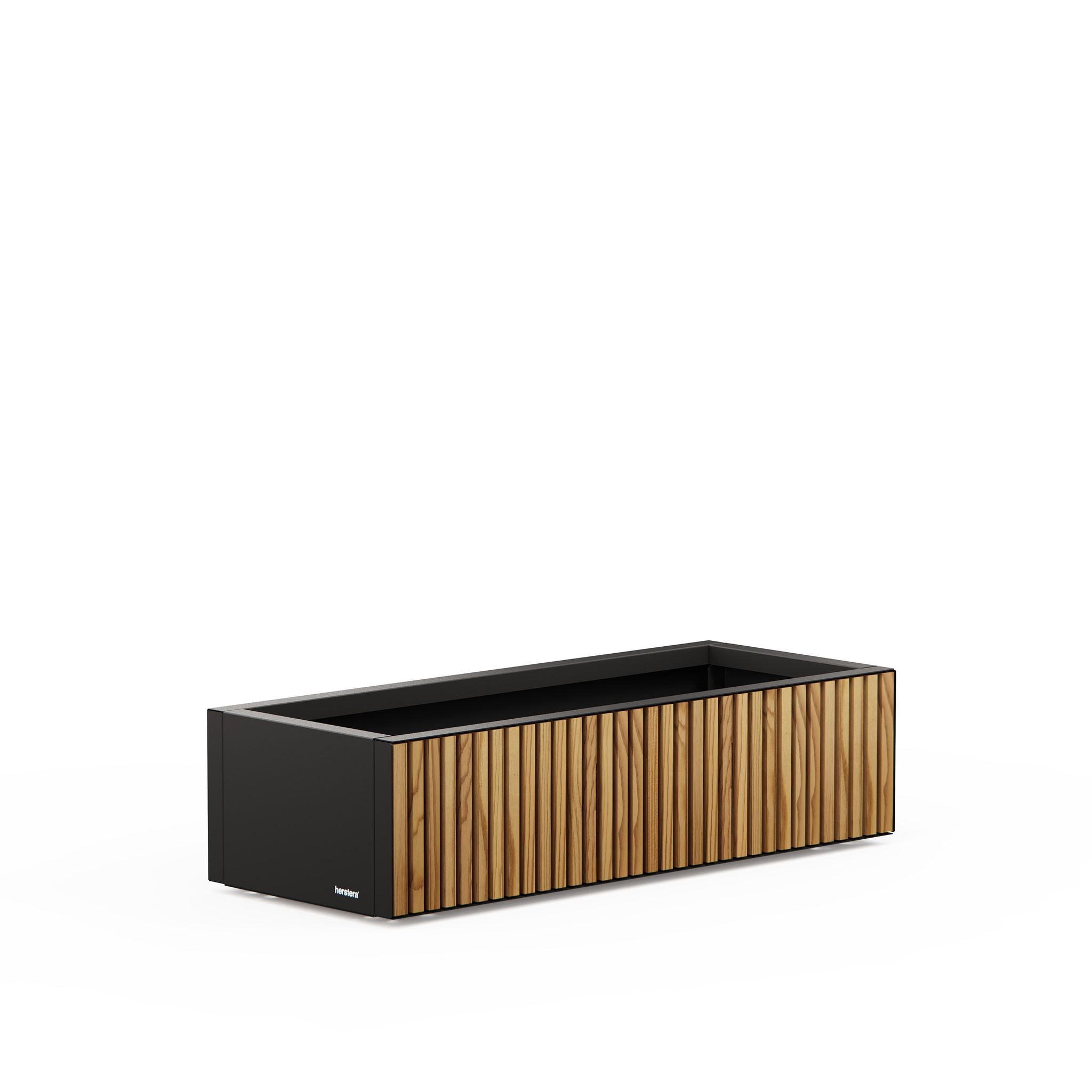Herstera Garden Pflanzkübel Deco Planter Xic Wood M, 100 X 40 X 25 Cm (L X B X H)