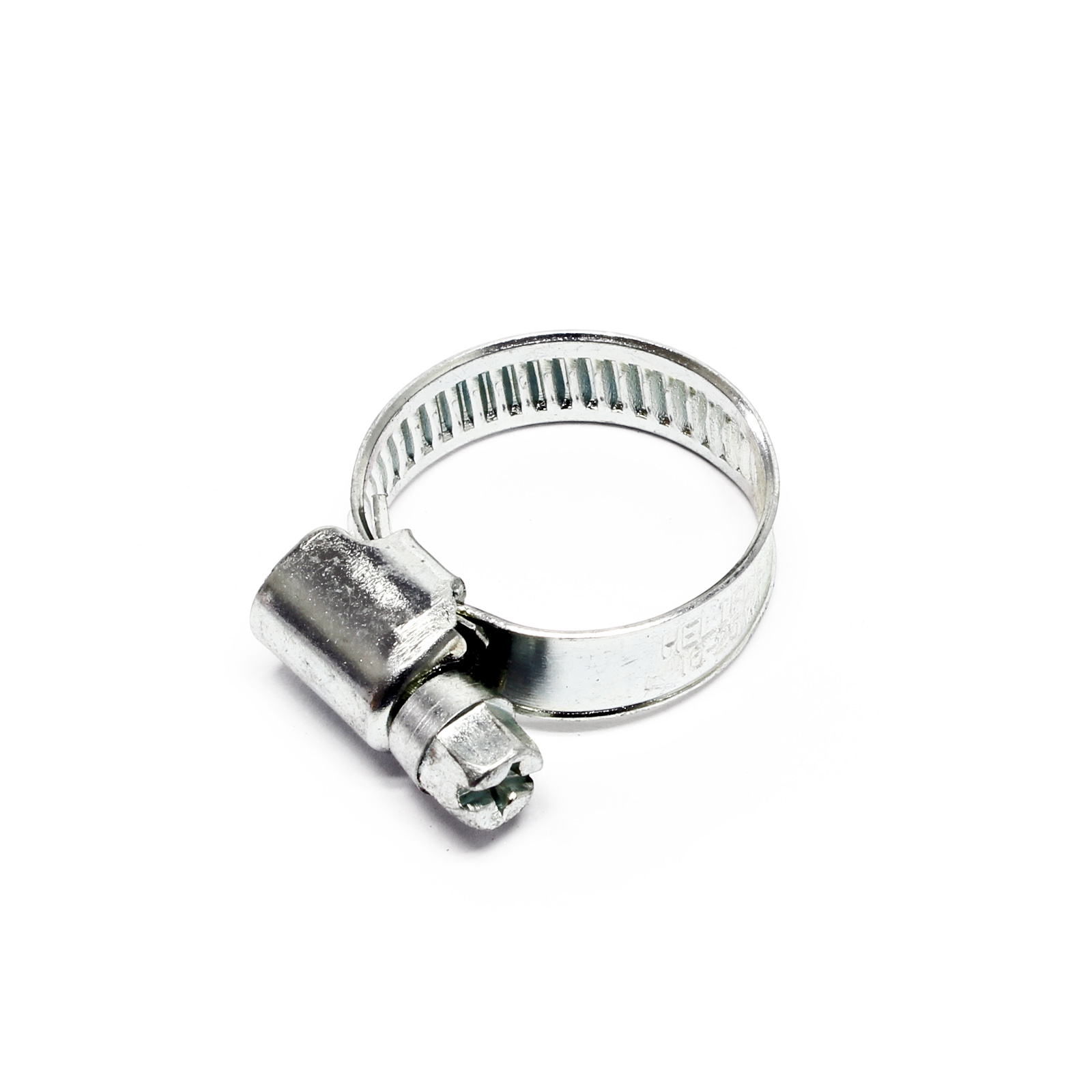 Fascetta Stringitubo Con Vite Senza Fine W1 Acciaio Zincato 9mm 8 12mm