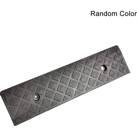 Rampes de seuil antidérapantes en plastique, portables et légères, lot