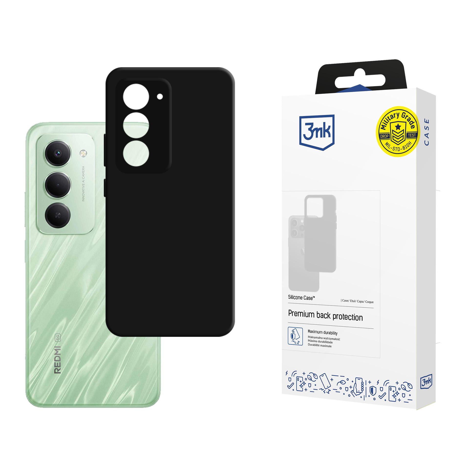 Oem Schwarz Redmi 15 4G/ 15 5G - 3Mk Silikonhülle
