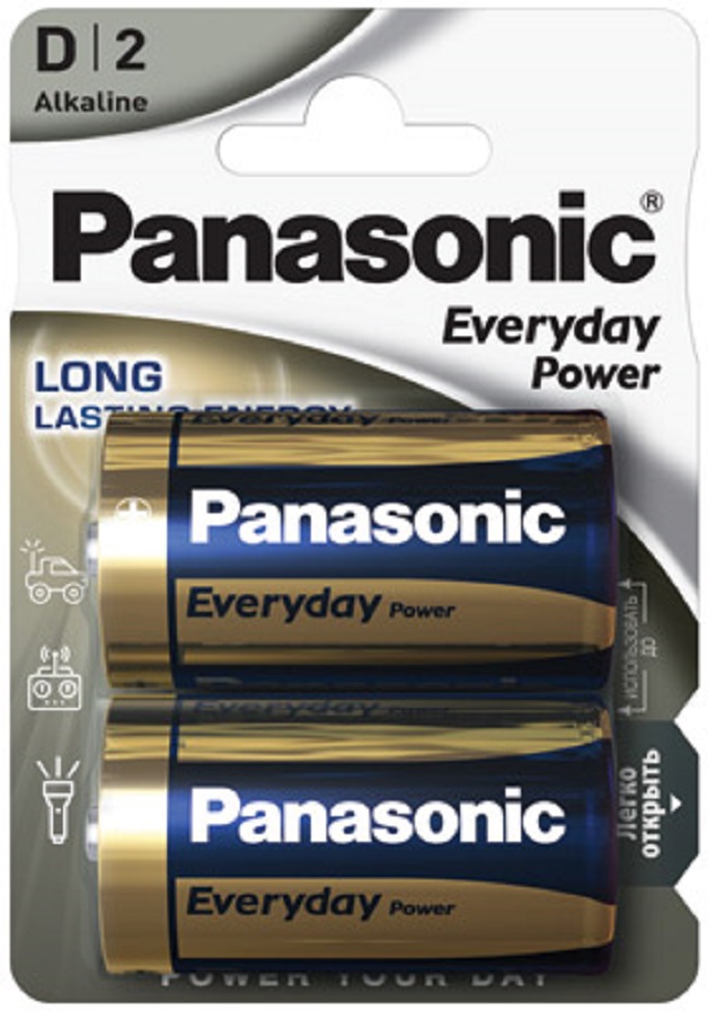Panasonic Everyday Power (2 Stk., D), Batterien + Akkus - Bild 2