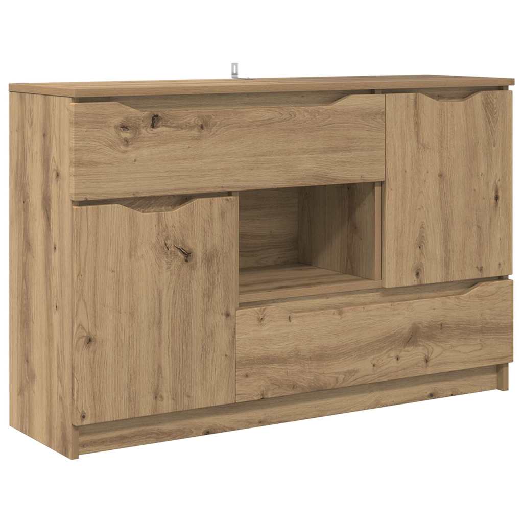 Sideboard Artisan Oak 100 X 30 X 65.6 Engineered Wood Vidaxl