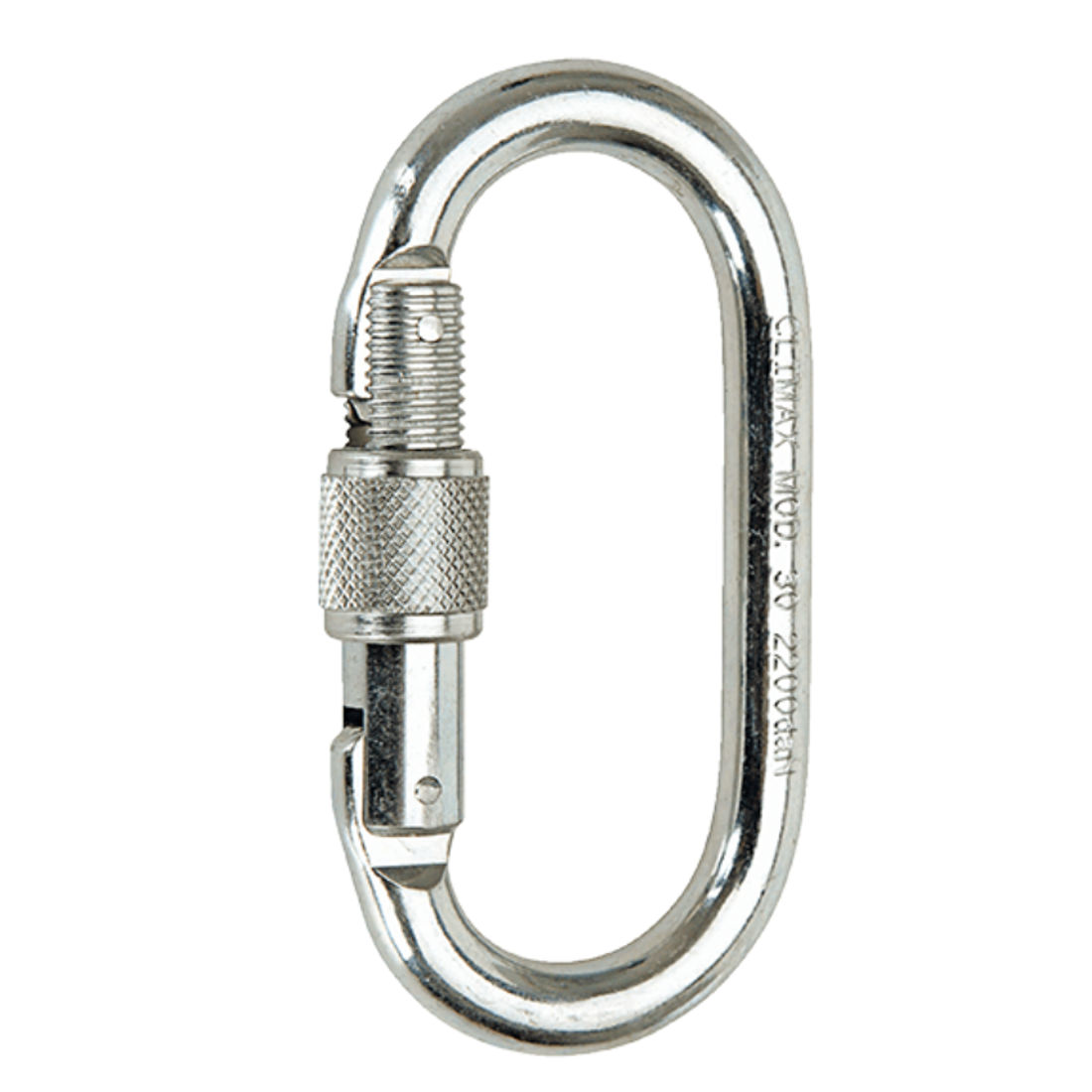 Climax Blockierschraubkarabiner Aus Stahl 106Mm - Bild 3