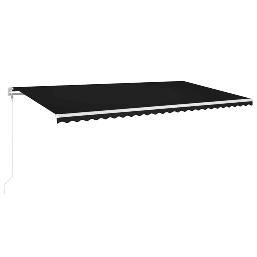 Retractable Awning Anthracite Vidaxl