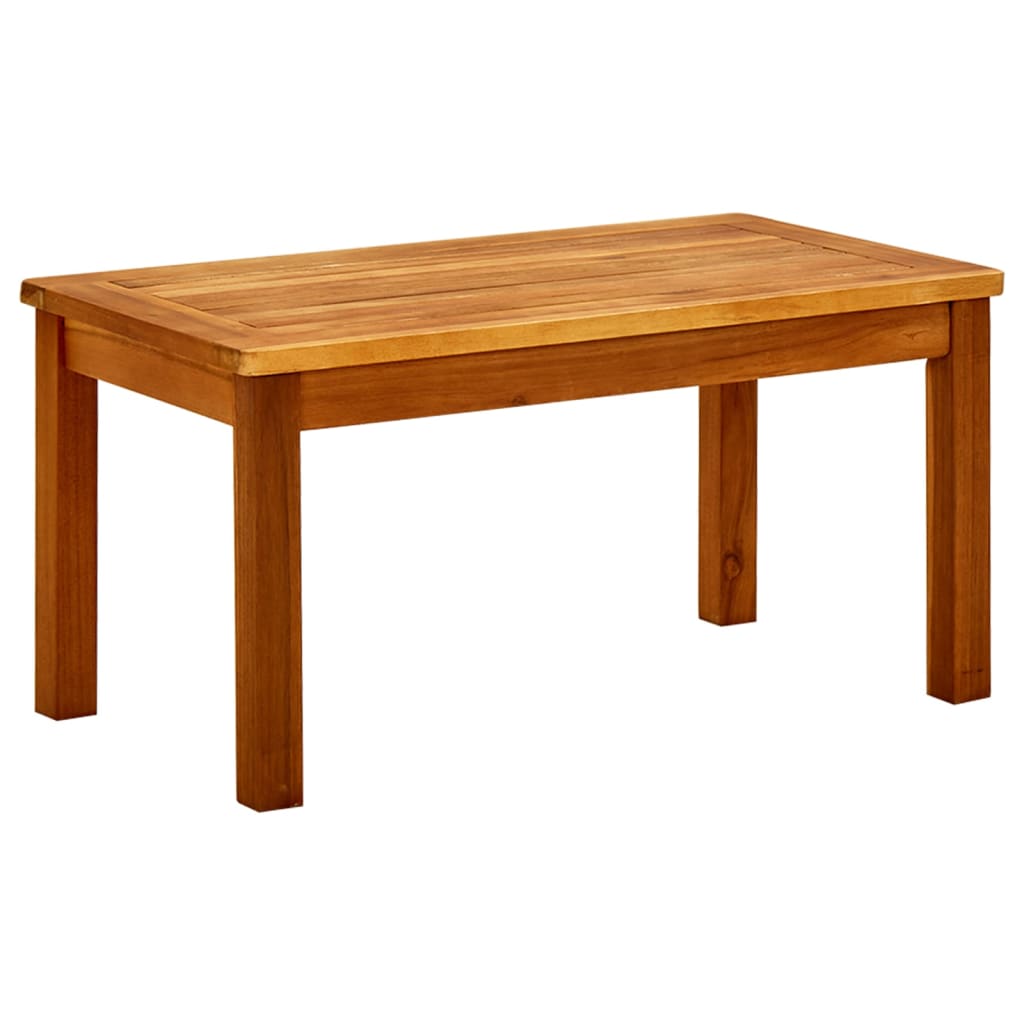 Vidaxl - Table Basse De Jardin 70x40x36 Cm Bois Solide D'Acacia