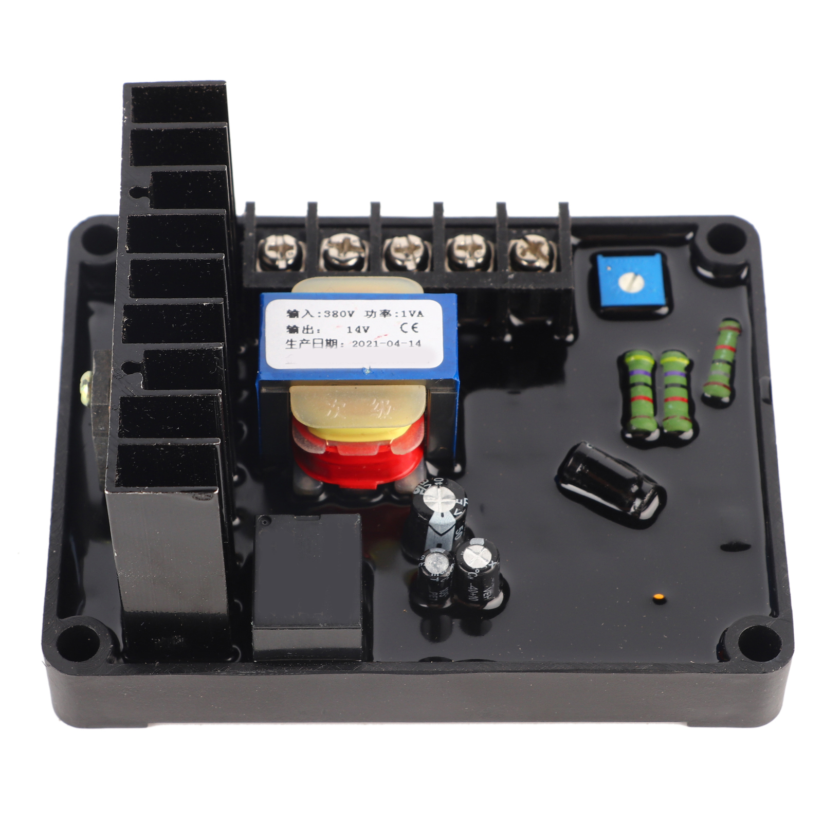 Régulateur automatique de tension AVR triphasé à balais, 220/380/400 VAC, 50-60 Hz