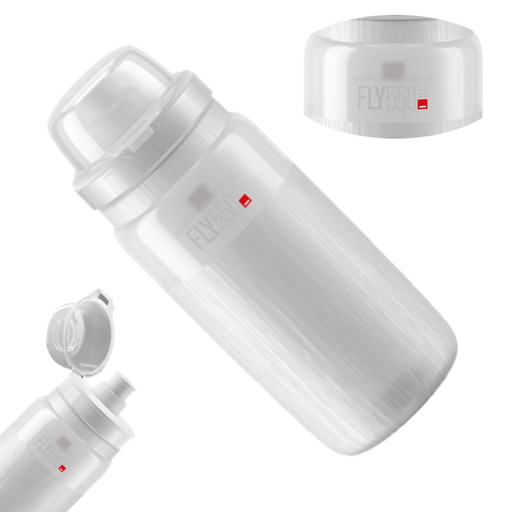Elite Unisex Grau Trinkflasche Fly 550 Ml - Bild 4