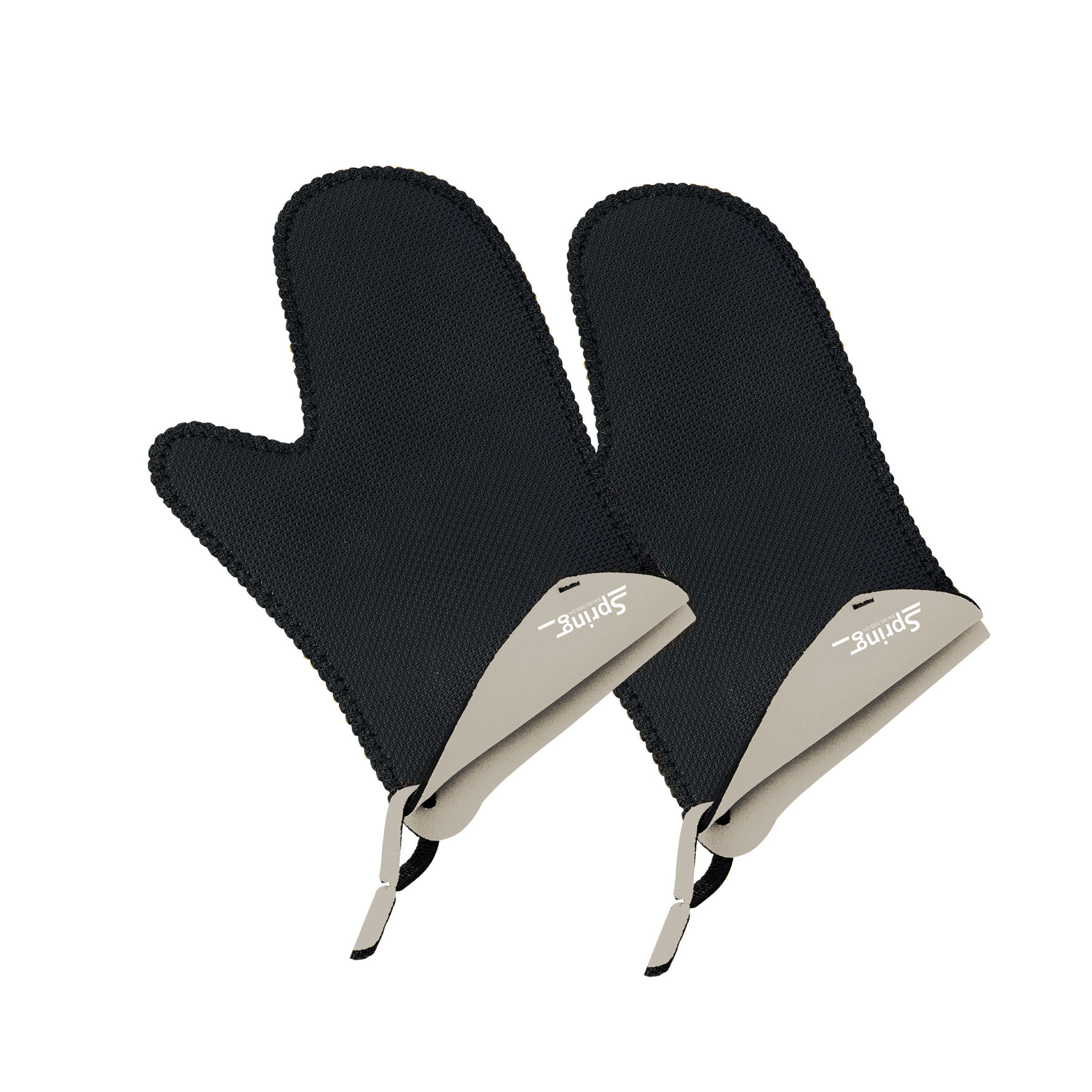 Spring Grips Handschuh kurz grau 1 Paar - Image 3