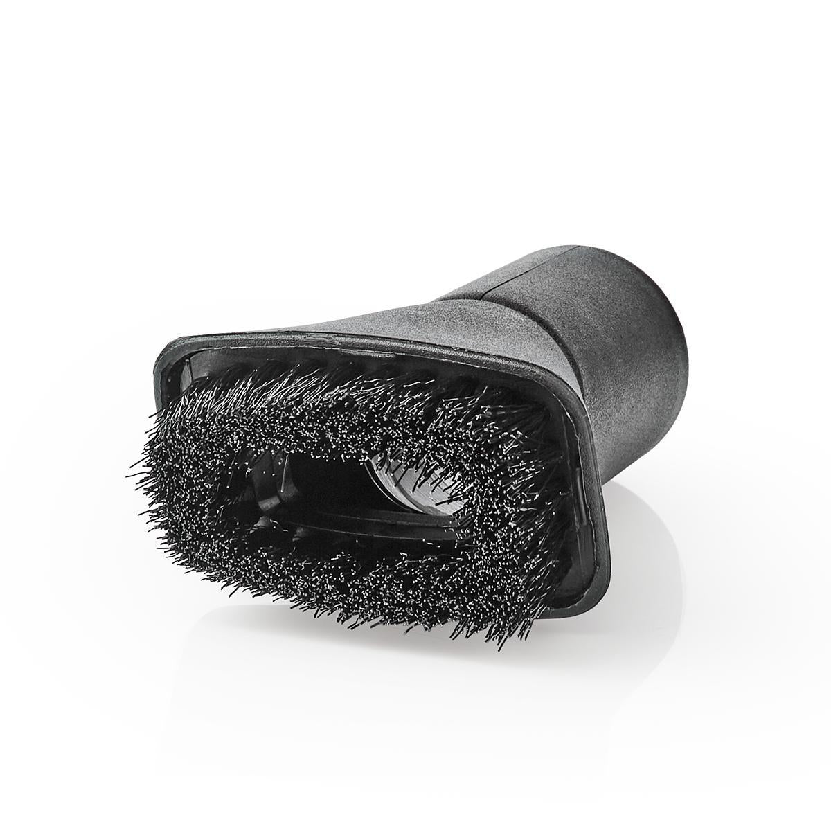 Nedis Schwarz Dusting Brush Plastic Hair Universally Applicable 35 Mm, Staubsauger Zubehör, - Bild 3