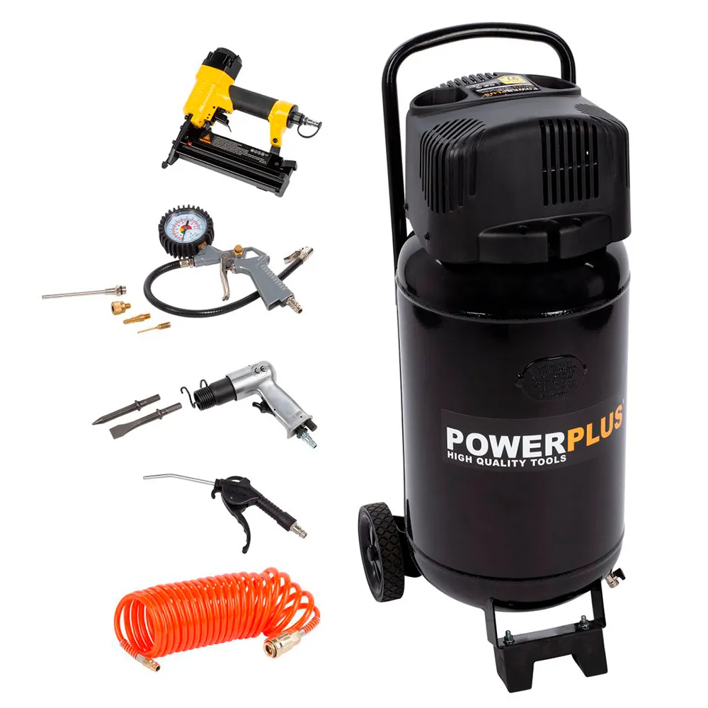 Luftkompressor Powerplus Powx1751 1100w 50 Liter