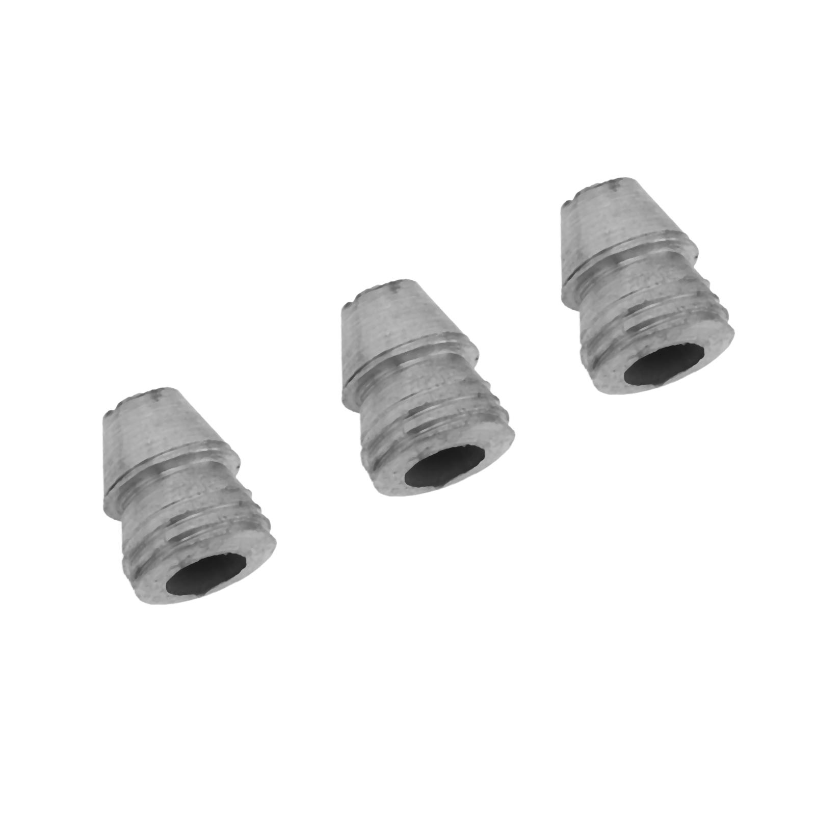 Coins de sécurité à manche rond en acier, 8 mm de diamètre, lot de 20