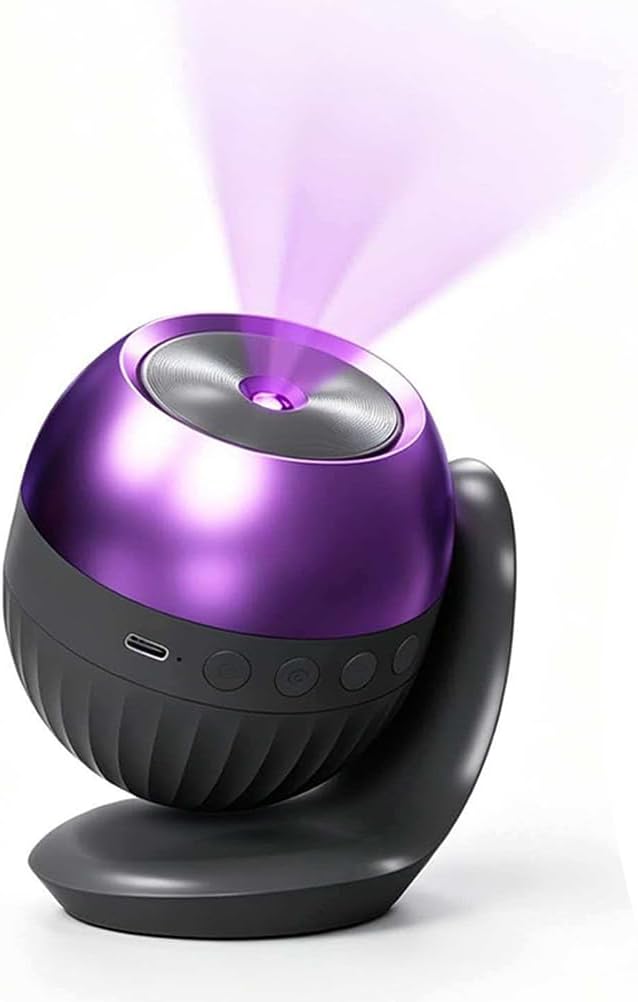 Proiettore Di Stelle Galattiche 2 In 1 - Luce Notturna A Led Alimentata Tramite Usb - Ideale Per Creare Atmosfera In Casa