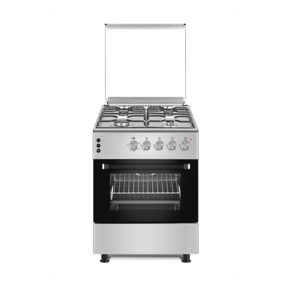 Cucina 4 Fuochi Con Forno A Gas Ventilato E Grill Elettrico Flora 60