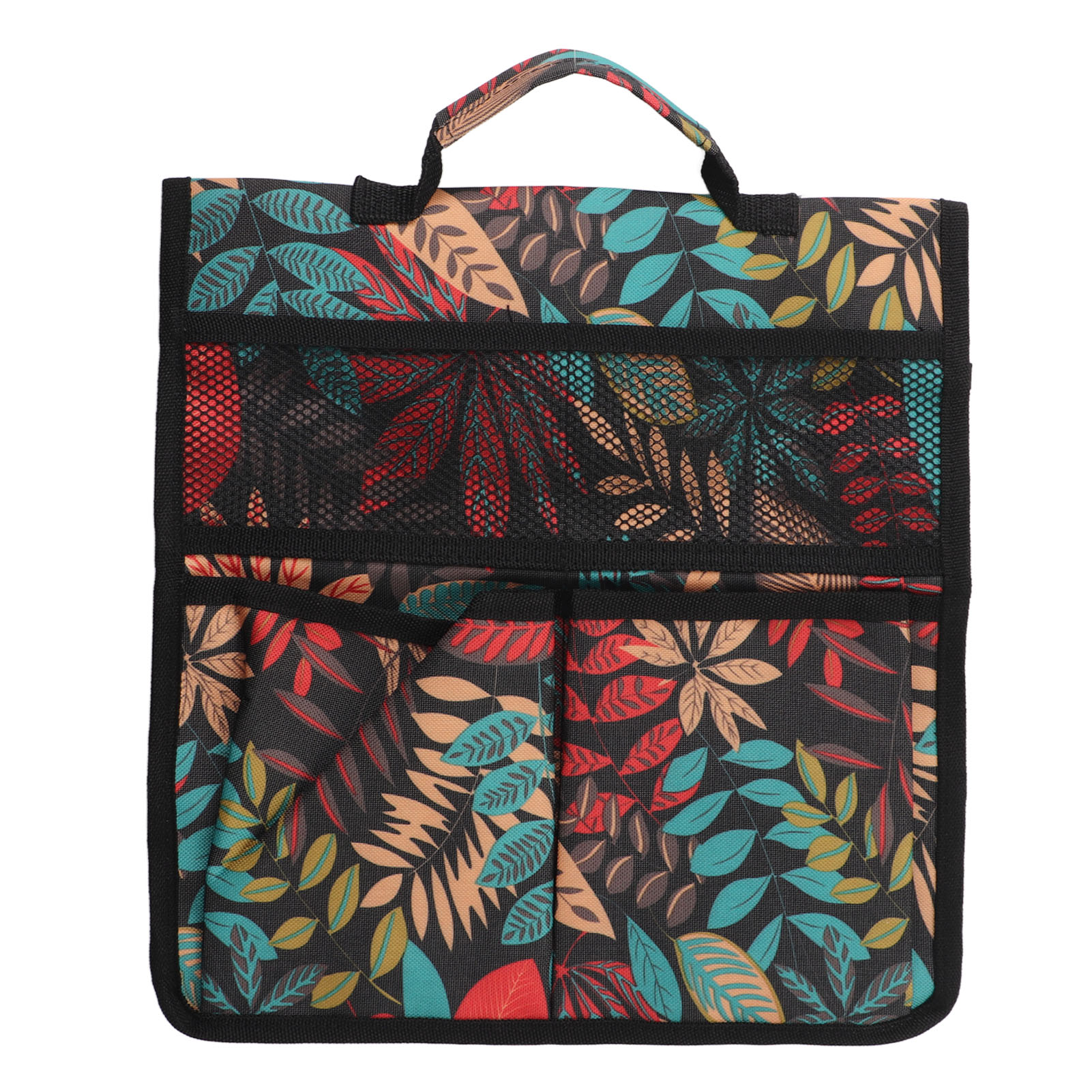 Sac de rangement pour outils de jardin en toile Oxford 600D, pliable, 7 poches, 30,5 x 34 cm