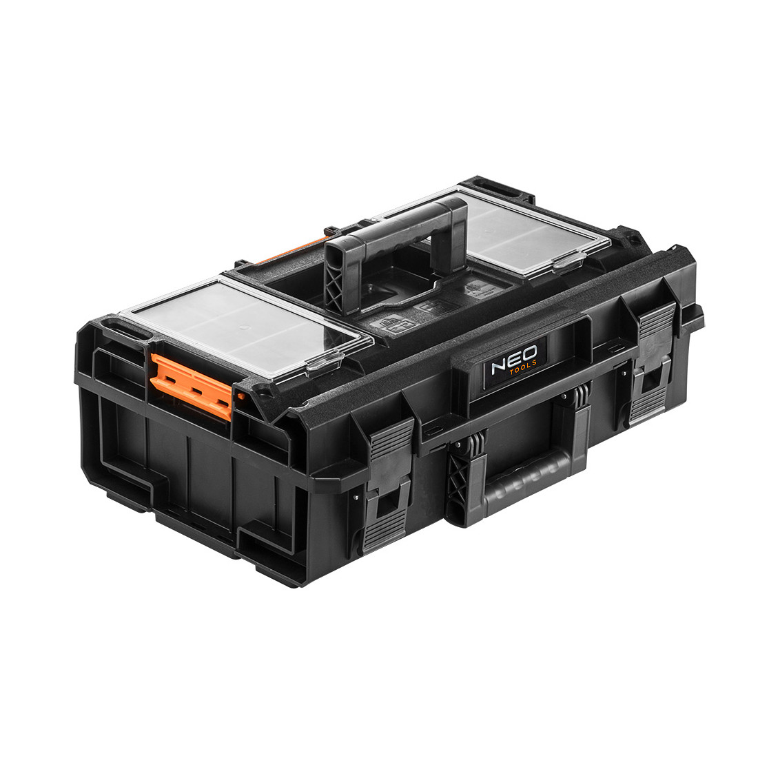 Neo Schwarz Werkzeugbox 15,4 Liter Modu-X System