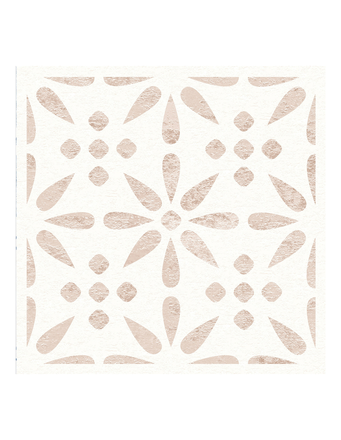 Selbstklebende Wandfliesen Wandfliesen Im Vintage-kachel-design Blumen 30,5x30,5cm Packung Mit 6 - Accessoire