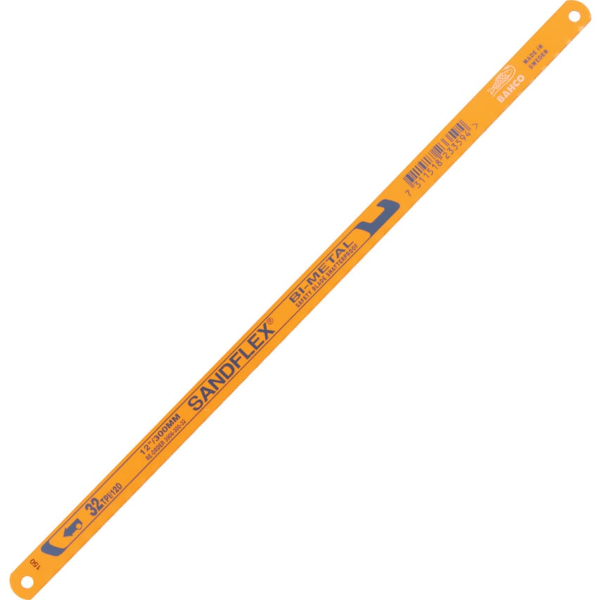 12'x1/2'x32tpi Type 3906 Hacksaw Blades - Bahco