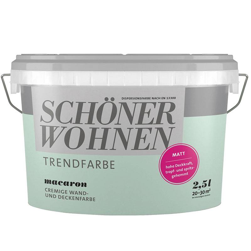 Sw Trend Wandfarbe Matt 2,5l Macaron 6509