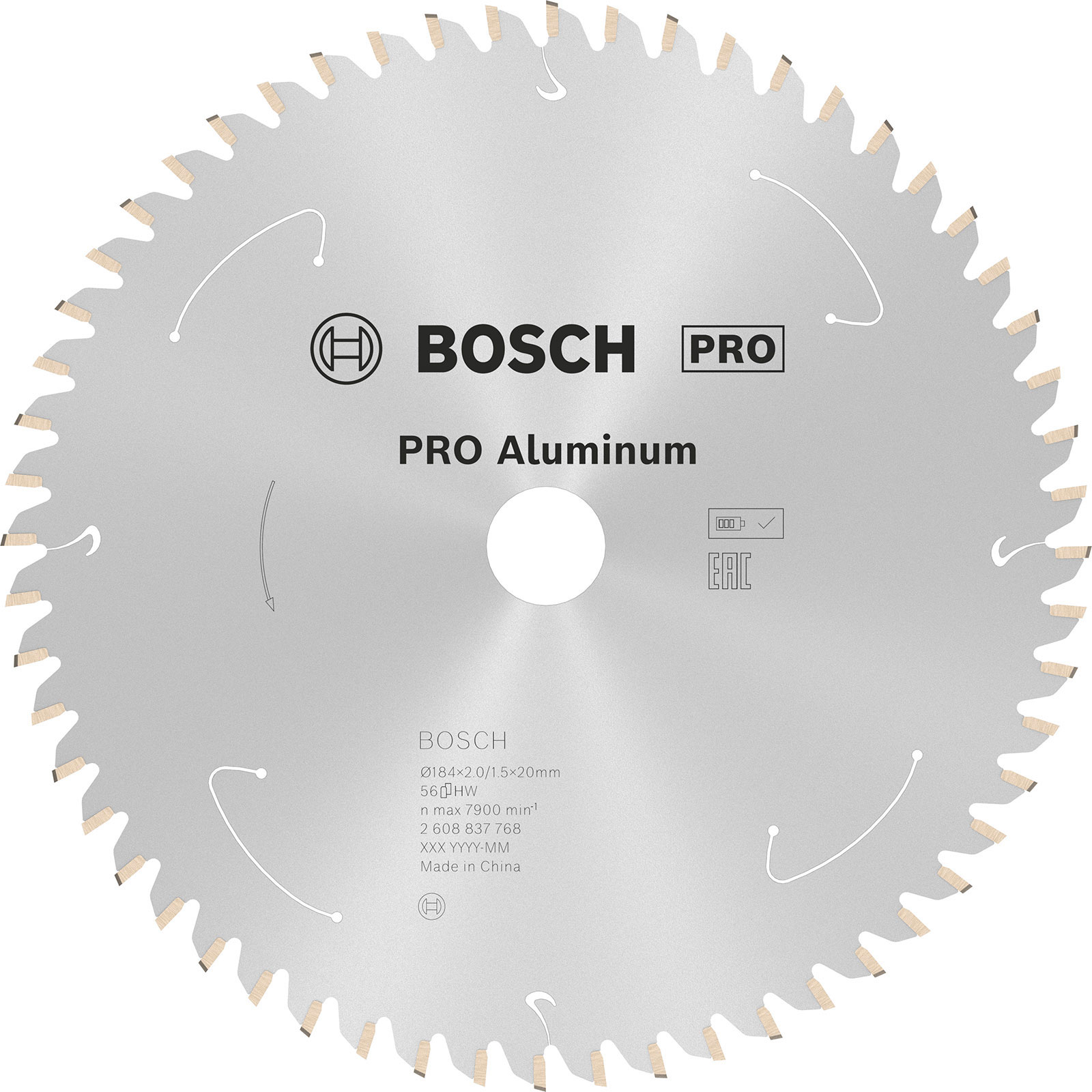 Lame de scie circulaire pour aluminium, Ø184 mm — photo de l’offre ManoMano