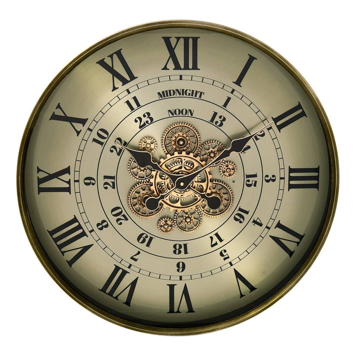 Horloge Michel D60cm Vert - Atmosphera Créateur D'Intérieur
