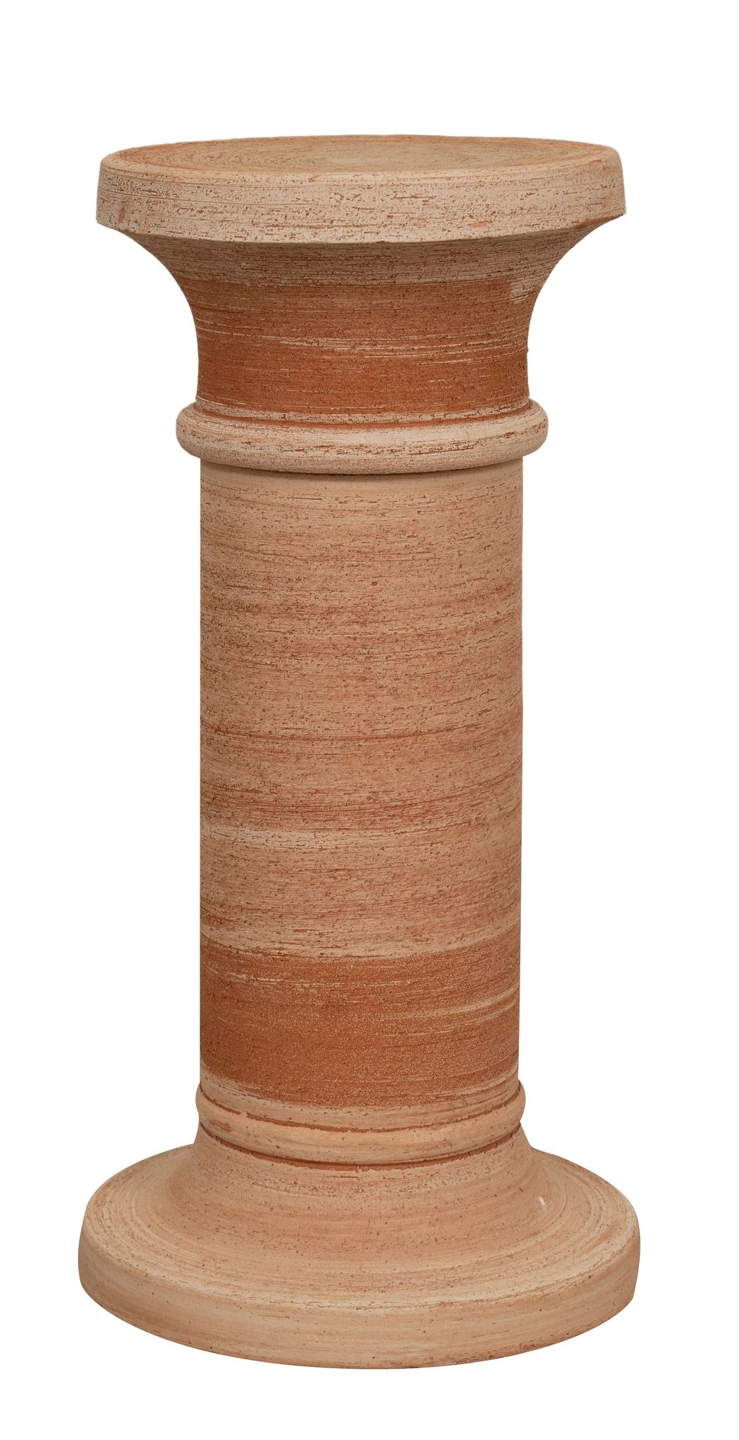 Biscottini - Vase Colonne En Terre Cuite 100% Made In Italy Entièrement