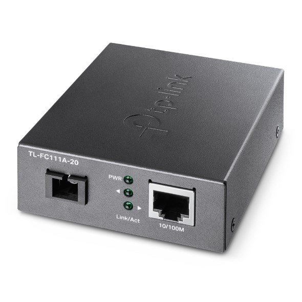 Tp-Link Schwarz Nek Tl-Fc111a-20 Fiber Converter