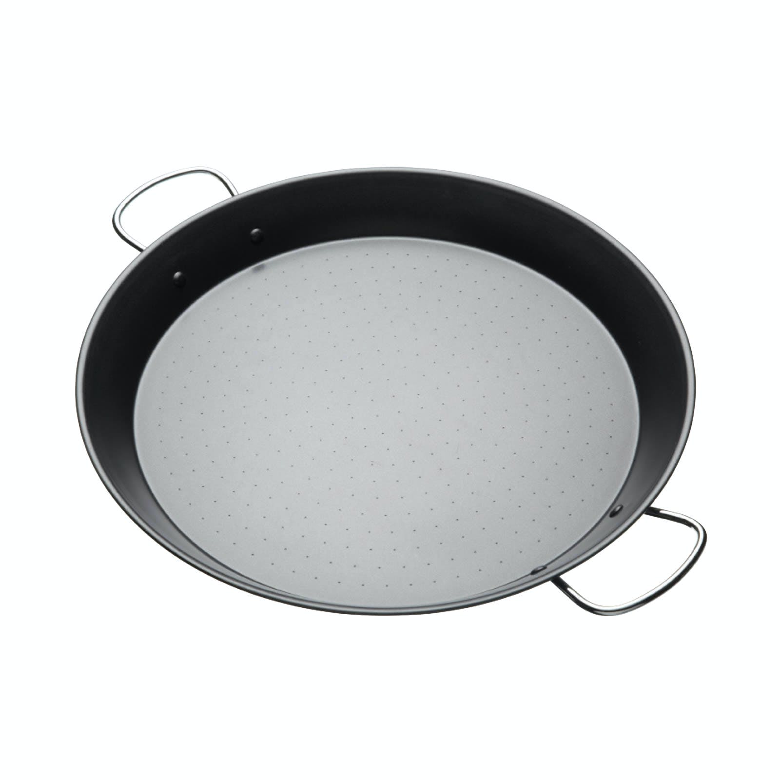 KitchenCraft Mediterranean 38.5cm Paella Pan in Dark Grey