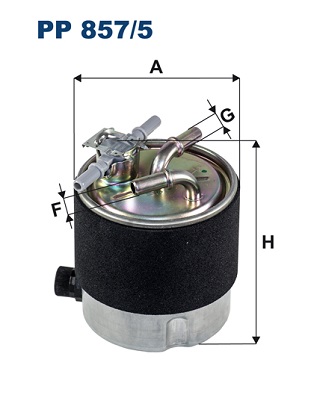 Oem Kraftstofffilter Pp857/5 Filtron