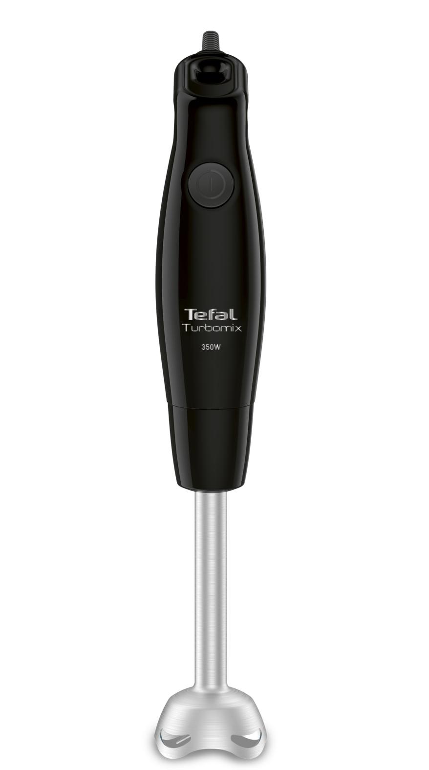 Frullatore A Immersione Tefal Turbomix Hb121838 Nero, 350w, 2 Lame