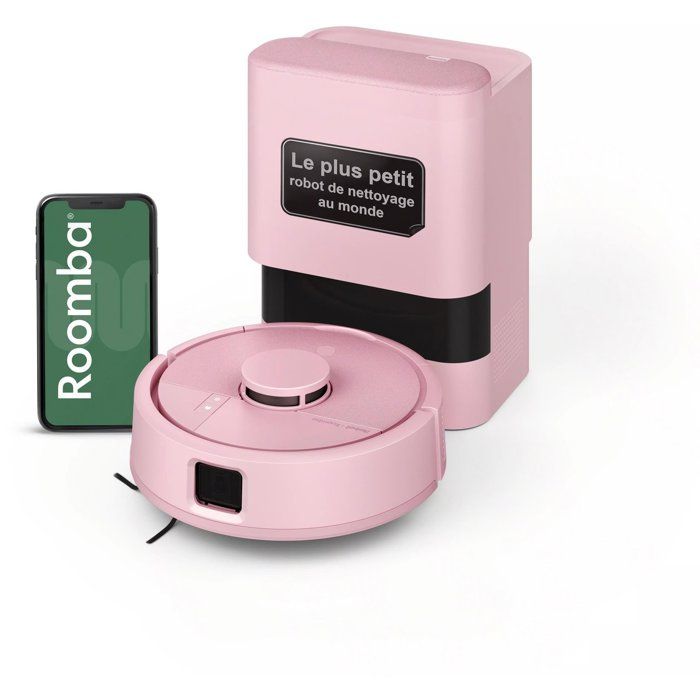 Joom Irobot Unisex Roomba Mini Rose - Saug- Und Wischroboter + Auto-Entleerstation - 7000 Pa - Staubbeutel (Bahnhof) 2.5L - Bild 4