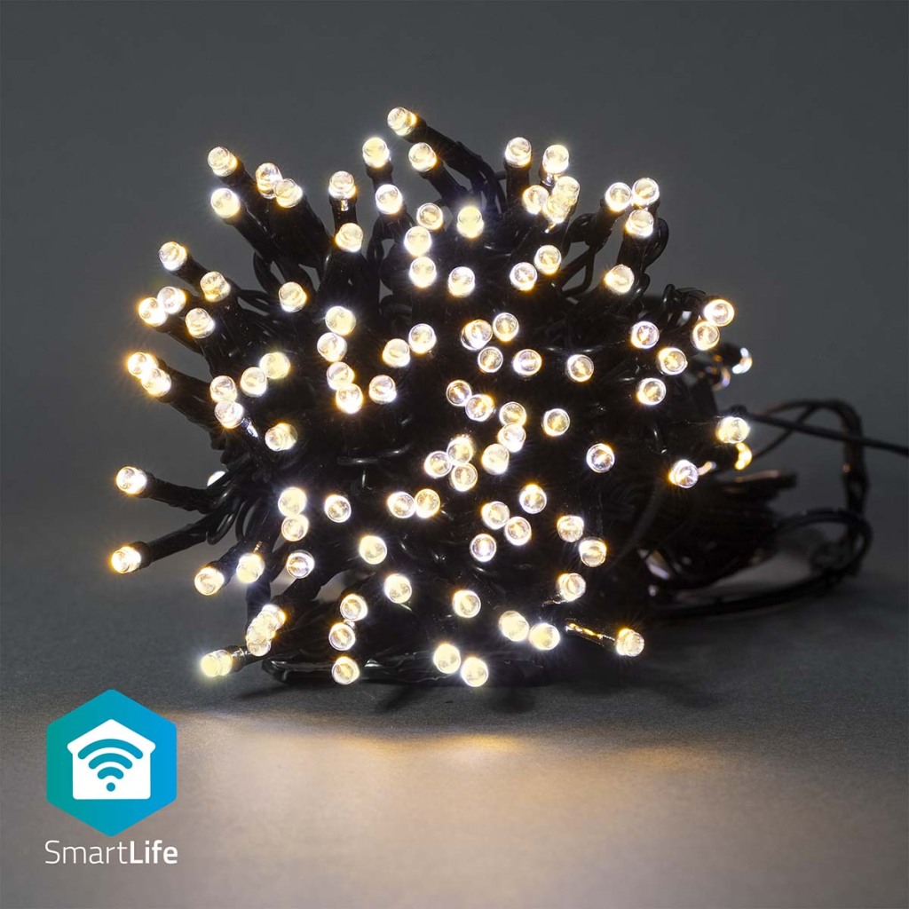 NEDIS SmartLife Dekorative LED | Wi-Fi | Warmweiss | 200 LED's | 20.0 m | Android/IOS - Bild 3