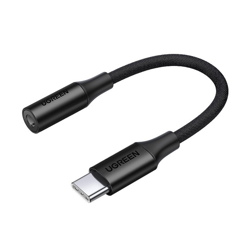Ugreen Schwarz Audioadapter Usb-C - 3,5Mm Av161, - Bild 3