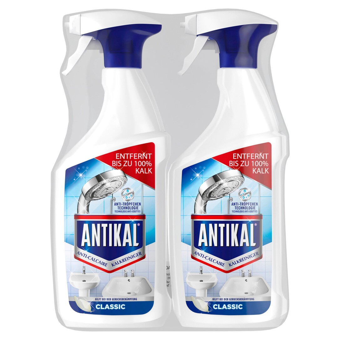 Antikal Classic Spray Duo 2 X 800 Ml Kalkreiniger 8700216821438