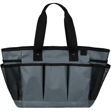 Sac à outils de jardin étanche en tissu Oxford, 11 poches, 33,5 x 25,4 x 19,1 cm