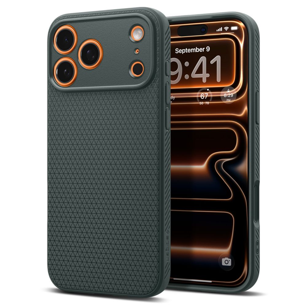 Spigen Grün Hülle Für Apple Iphone 17 Pro, Liquid Air, Acs10333 - Bild 3