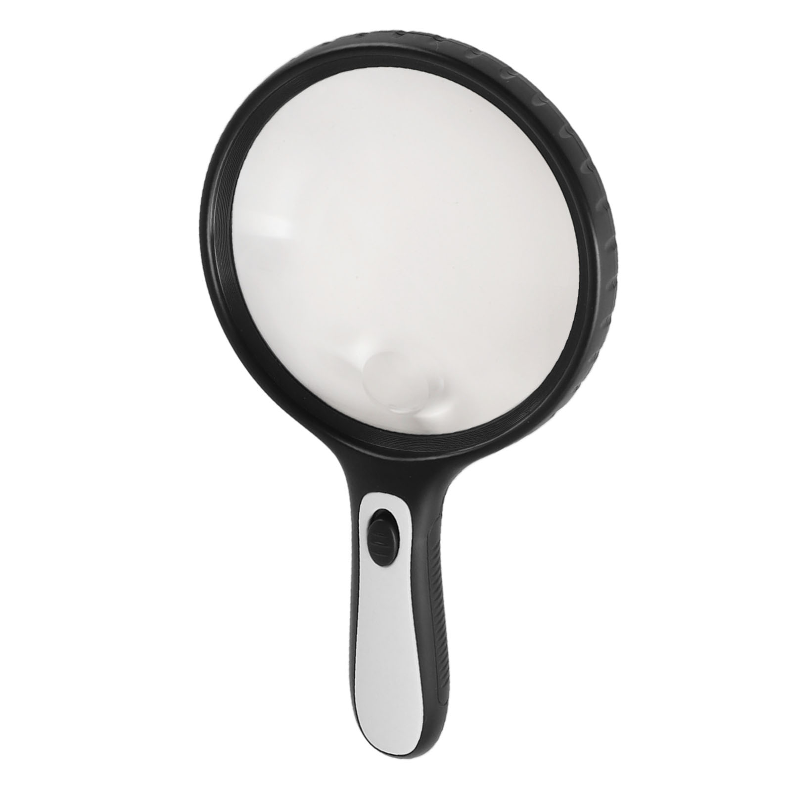 Loupe à main éclairée LED, grande surface de vision, 4 lumières