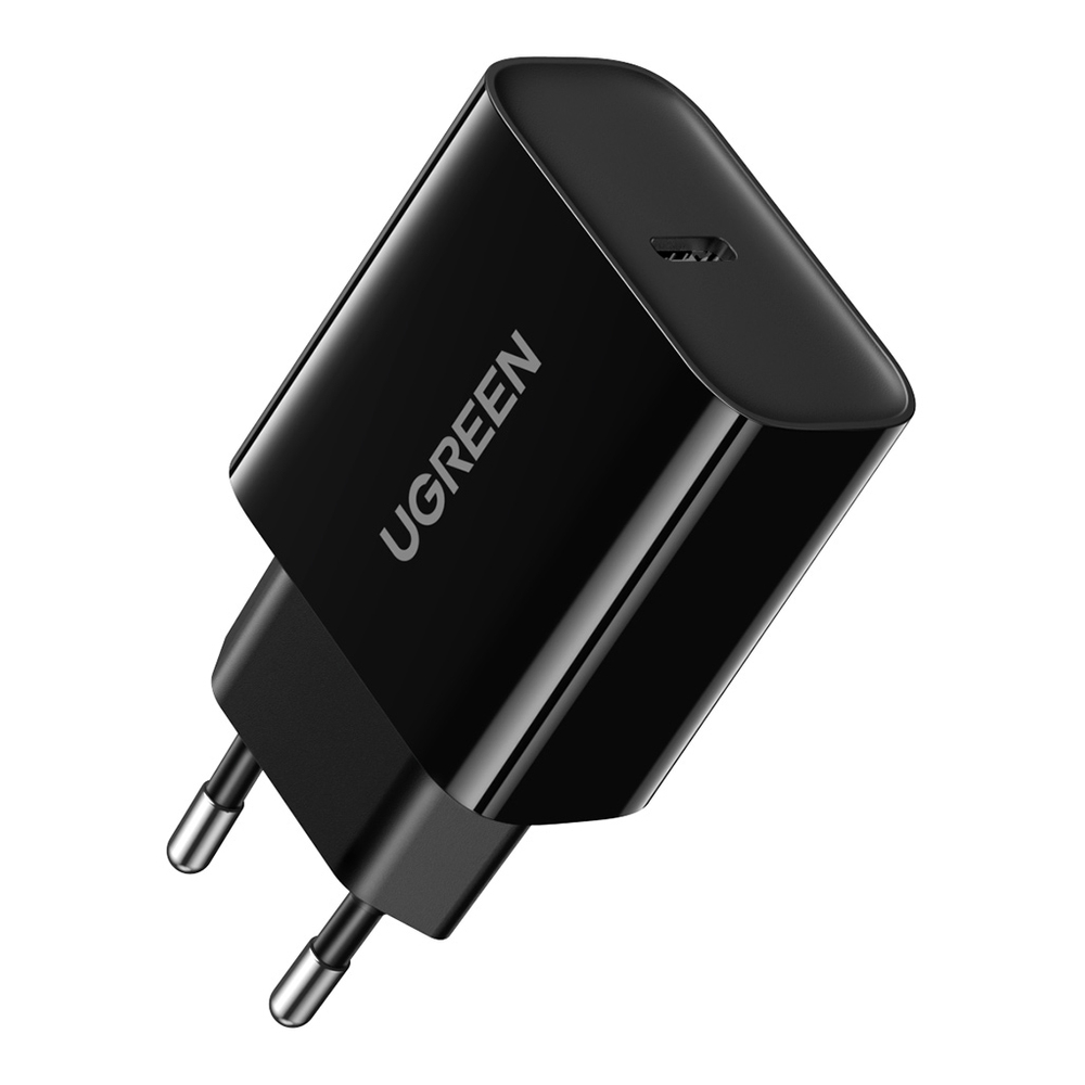 Ugreen USB Single Wall-Charger (20 W, 1 Port), USB Ladegerät, Schwarz - Bild 3