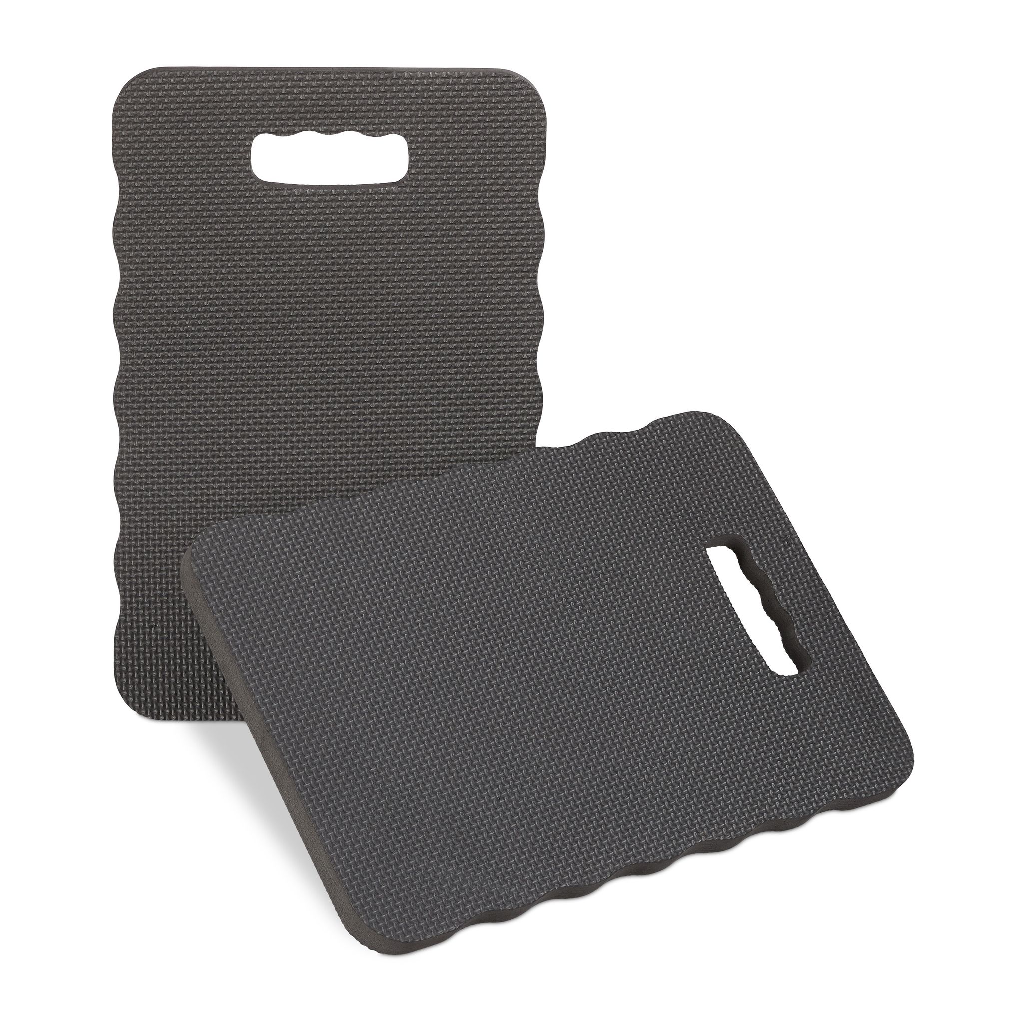 Relaxdays Kniekissen 2Er Set, Kniehilfe Für Gartenarbeit, Werkstatt, Yoga, Kniebrett Bxt 40X26 Cm, Schaumstoff, Schwarz 4052025938550