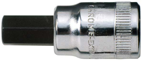 Bahco Hochglanzpoliert Steckschlüssel + Stecknuss, 1/4 Schraubendreher-Einsatz Für Innensechskantschrauben, 5 Mm (12 Mm) - Bild 4