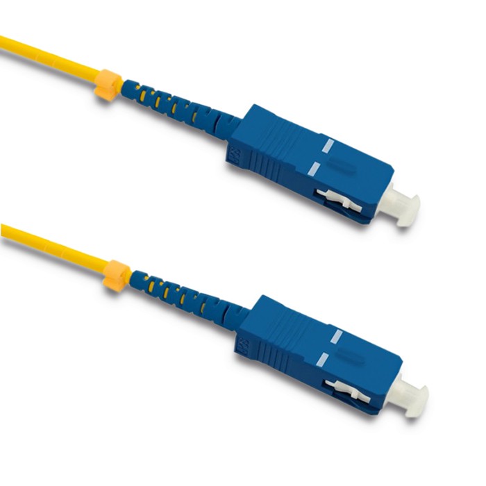 Qoltec Sc/Upc Glasfaser-Patchkabel – Sc/Upc Singlemode 9/125 G652d Simplex 3 M