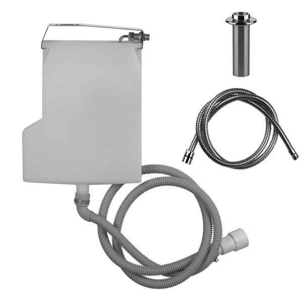 Gessi Gold Duscharmatur + Badewannenarmatur, Securflex-Schlauchdurchführung Für Montage Wannenrand, Rosette Goccia, 01811735 - Image 3
