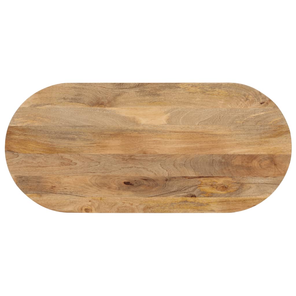 Plateau De Table,dessus De Table,plan De Travail 120x50x2,5 Cm Ovale