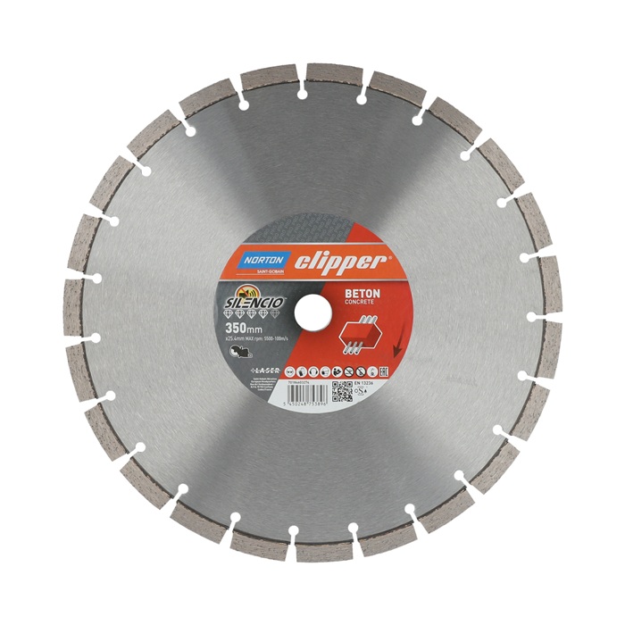 Fp Diamantscheibe Pro Beton Silencio 350 X 25,4 Mm