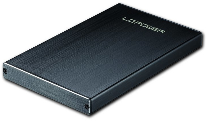 LC-Power ext. 2.5" Geh. LC-25U3-Becrux-C1 (2.5"), Festplattengehäuse, Schwarz - Bild 3