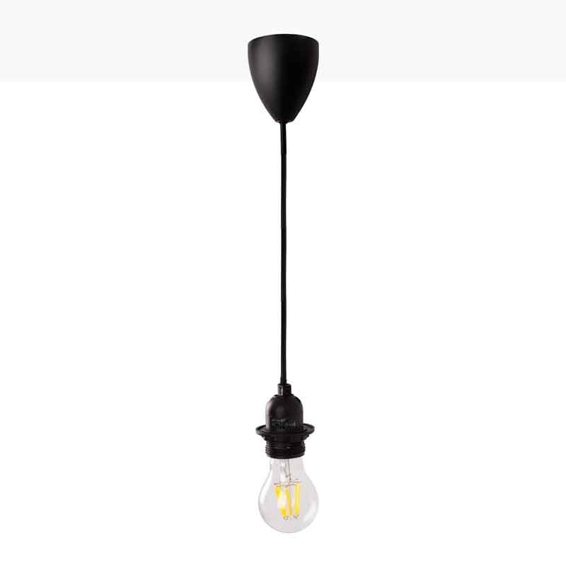 Câble Électrique Pour Suspension - E27 - 130cm - Noir