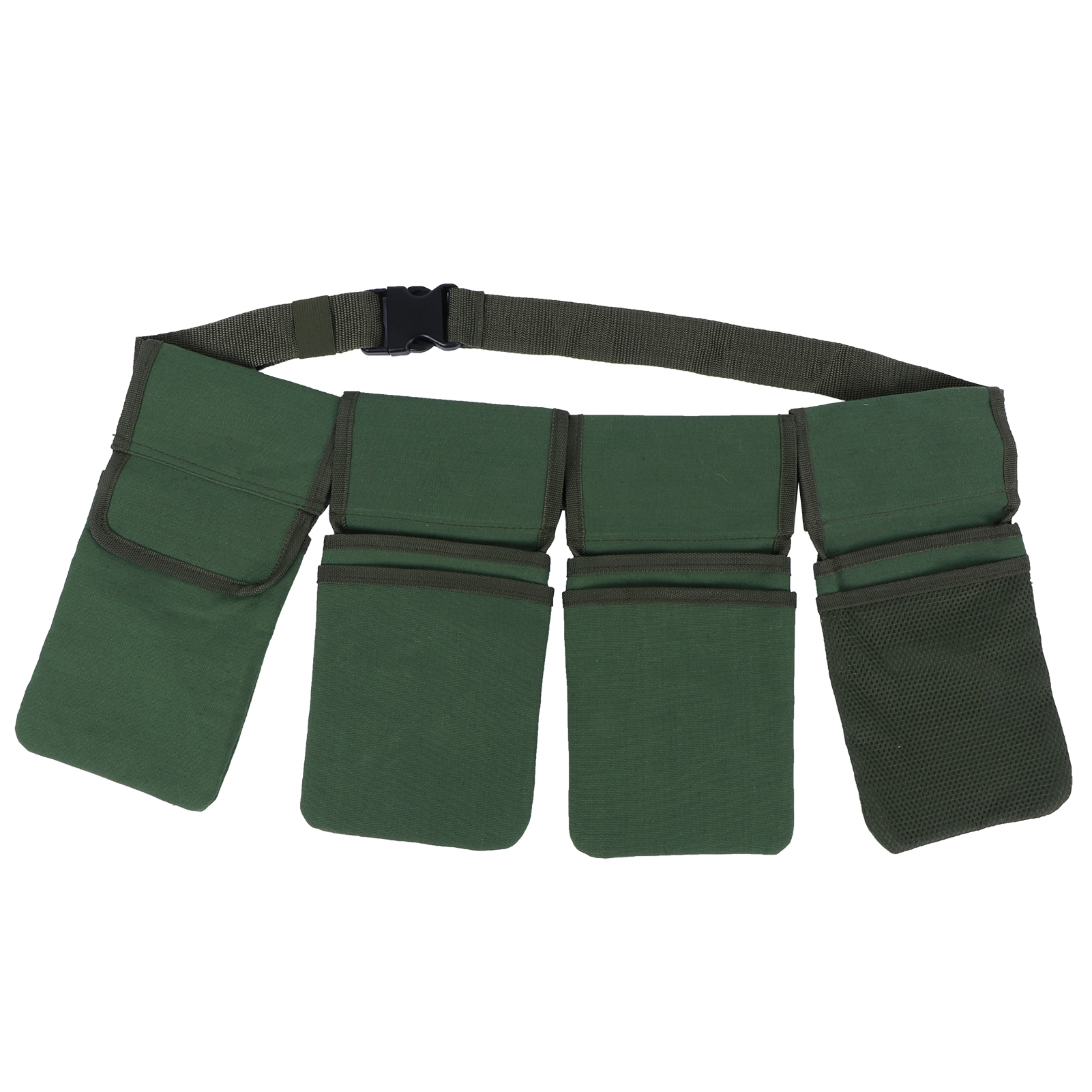 Ceinture de jardin en toile, 4 poches, 29 x 15 cm, lot de 1